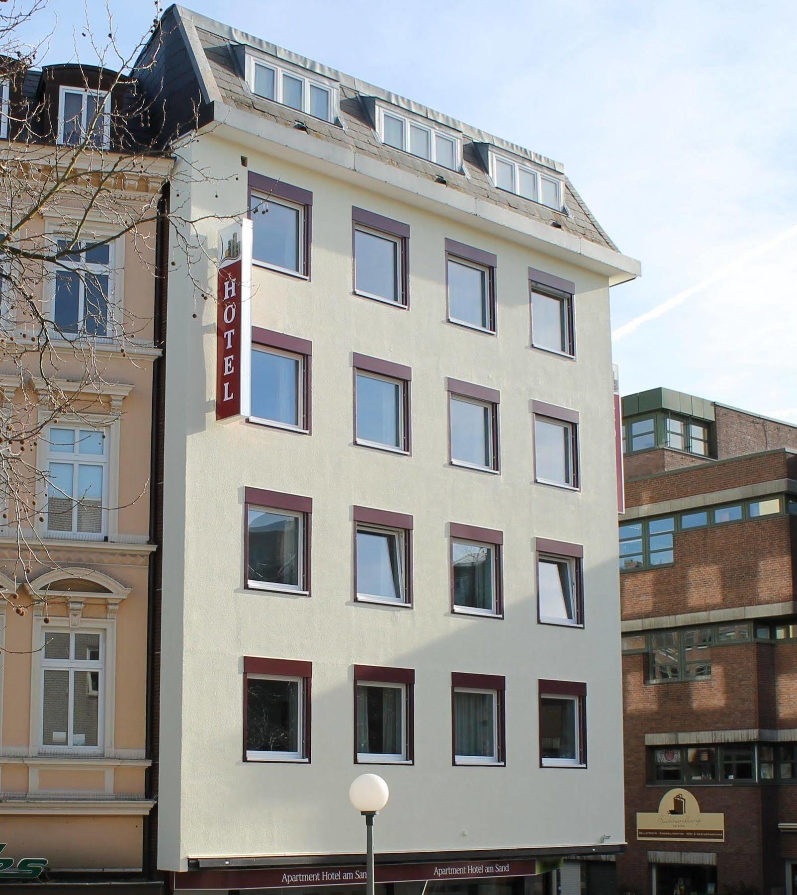 Apartment Hotel Am Sand Hamburg Exterior photo